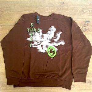 Oversized Boohoo-man sweatshirt, new